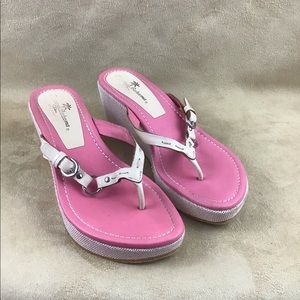 Tommy Bahama made in Italy Size 7 Thong Sandal